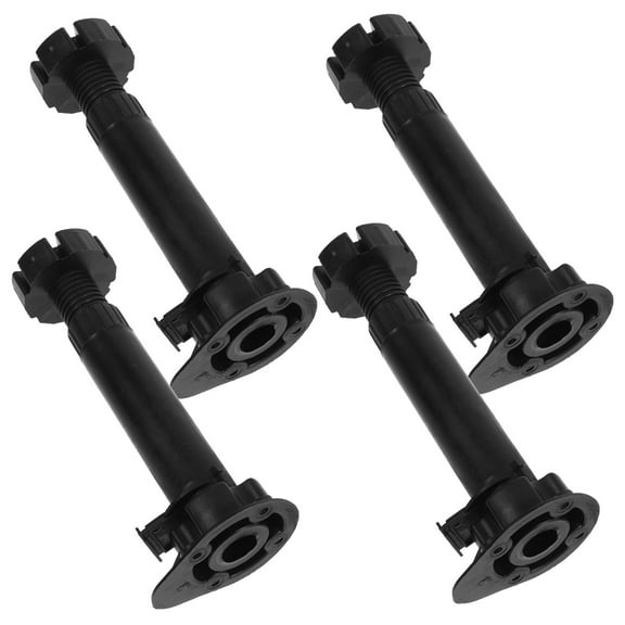 WHAMVOX 4PCS Adjustable Cabinet Feet Furniture Levelers Cabinet Cupboard Legs Height Adjustable Furniture Leg for Kitchen and Bathroom