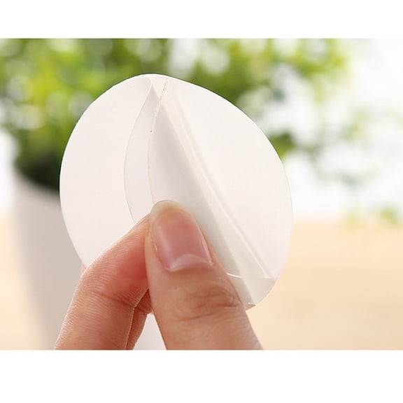 WHAMVOX 4PCS Universal Non-Slip Tile Wall Stickers Gripping Pad Clear Anti Pads Hook Super Sticky Double Side Pad for Kitchen Glass Anywhere