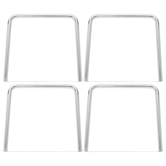 WHAMVOX 4Pcs Cheese Slicers for Block Cheese Silver U Type 304 Stainless Steel Wire Cutting Tool