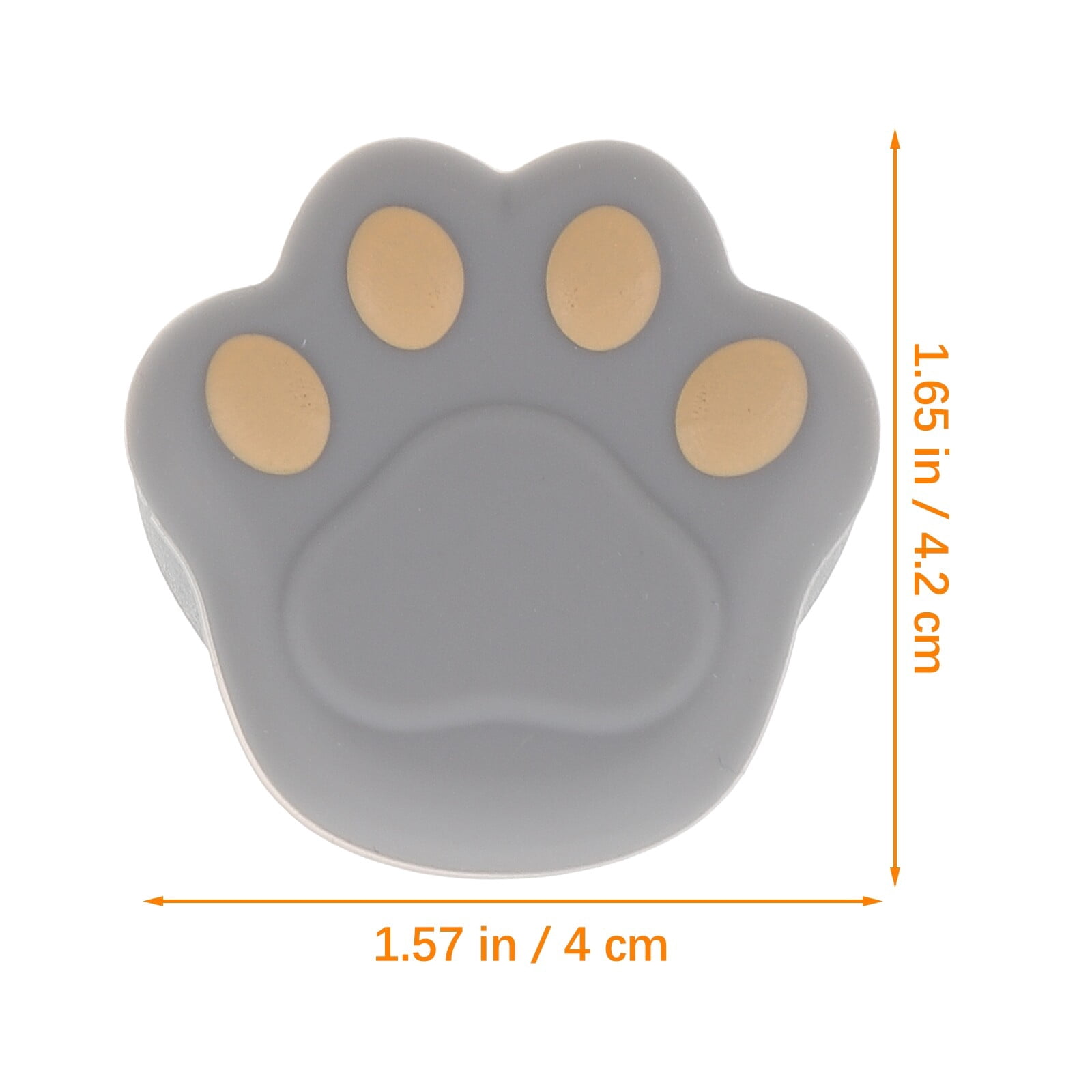 WHAMVOX 4Pcs Durable Silicone Table Safety Corner Protector Soft Grey ...