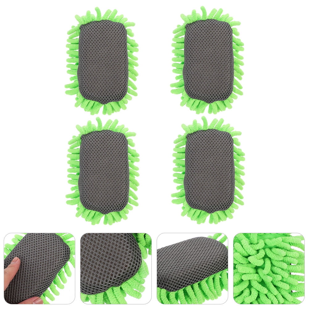WHAMVOX 4Pcs Microfiber Dry Erase Board Eraser Microfiber Whiteboard ...