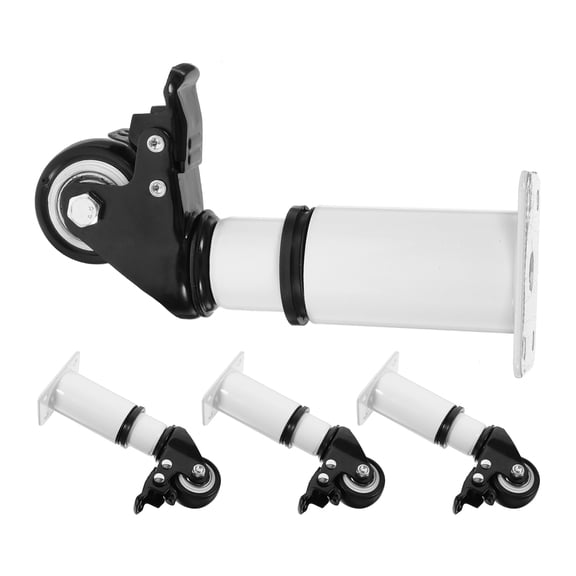 WHAMVOX 4Pcs Rotating Caster Wheels for Furniture 16.0x8.0x4.5in