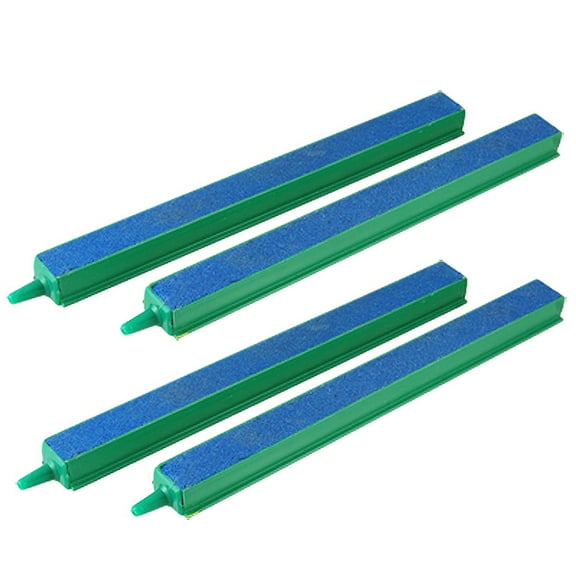 WHAMVOX 4pcs Air Stone Bar Bubble Release Mineral Airstones for Fish Tank Pump