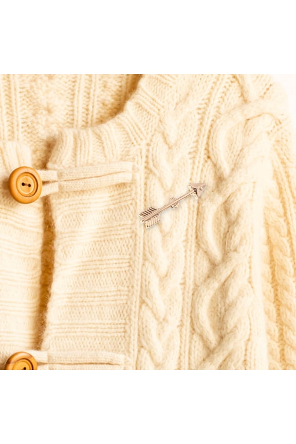 4pcs Arrow Brooch Pins Badge For Women Handmade Zinc Alloy Jewelry Retro Vintage Style Cute Pins For Clothing Shawl Clip Suitable For Coats