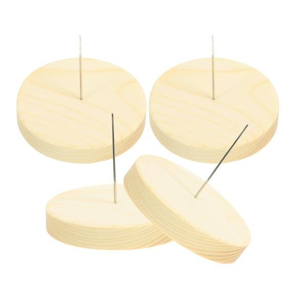 WHAMVOX 4pcs Doll Stand Display Holder Single Short Needle 1.97 Inch Felting Doll Display Holder Doll Bracket Support Plush Animal Suffed Bear Stand For Handmade Diy Doll