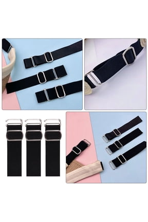 4-Pack Adjustable Hat Extenders with Buckle Replacement Fasteners for Baseball Caps and Hats
