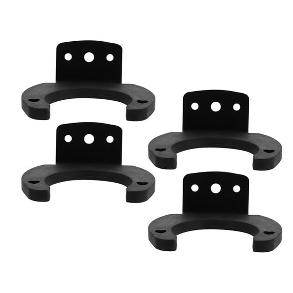 WHAMVOX 4pcs Mic Hanger Wall Mount Universal Microphone Holder Hanger Clips Mic Stand for Recording Studios Organization Accessory