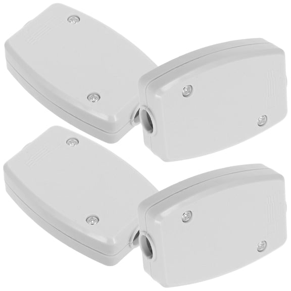 WHAMVOX 4pcs Outdoor Junction Box Sturdy Plastic Terminal Box For Replacement Repairing Wire Cable Connectors Wire Connectors Terminal