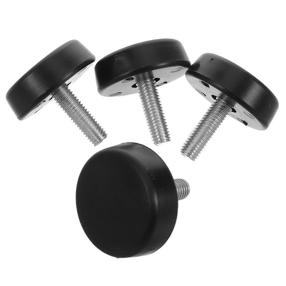 WHAMVOX 4pcs Treadmill Adjustable Feet Replacement Exercise Equipment Mounting Bolts For Home And Equipment Maintenance Parts