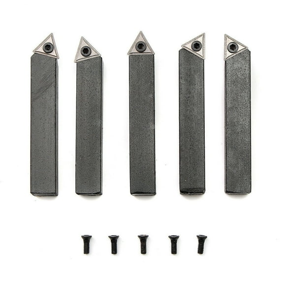 WHAMVOX 5 PCS Machine Clamp Knife Tungsten Carbide Steel Tool Set