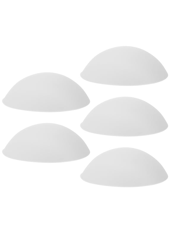 Sports Bra Padding White Polyester for Home Fit and Reuse 5Pairs