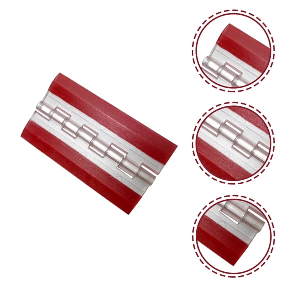 YSNOOWE 5Pcs Multi Color Acrylic Hinges Self Adhesive Folding Hinges Corrosion Resistant