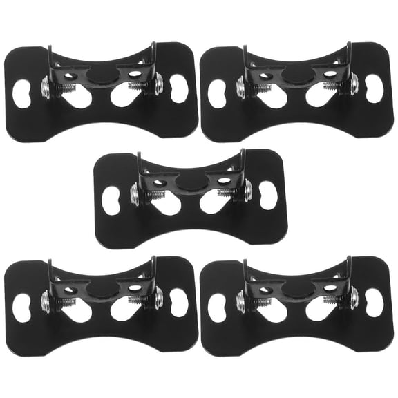 SEWCHICS Rearview Mirror Camera Bracket Black 5Pcs 1.6x0.8x0.3in