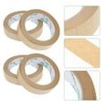 thumbnail image 1 of WHAMVOX 5 Pcs Carton Packing Kraft Tape Water-free Kraft Paper Tapes Box Sealing Tape, 1 of 8