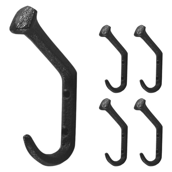 WHAMVOX  5 Pcs Decorative Wall Hangers Heavy Duty Coat Hook