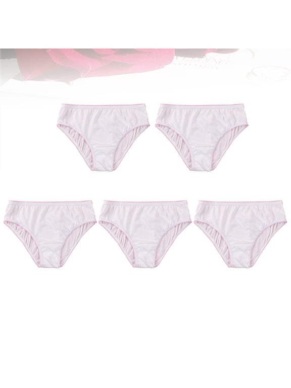 WHAMVOX 5-Pack Disposable Menstrual Panties for Women, Travel and Business Trip Comfort