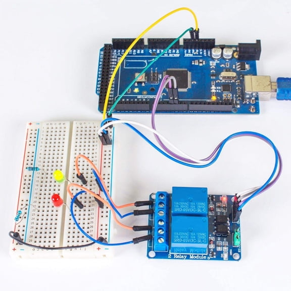 WHAMVOX 5 Pcs Female Wire Color Cable Line Breadboard Wires