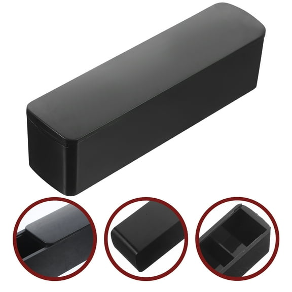 HOOWIFFY seal storage box Stamper Storage Boxes Black Storage Daily Use present Recipients 5Pack