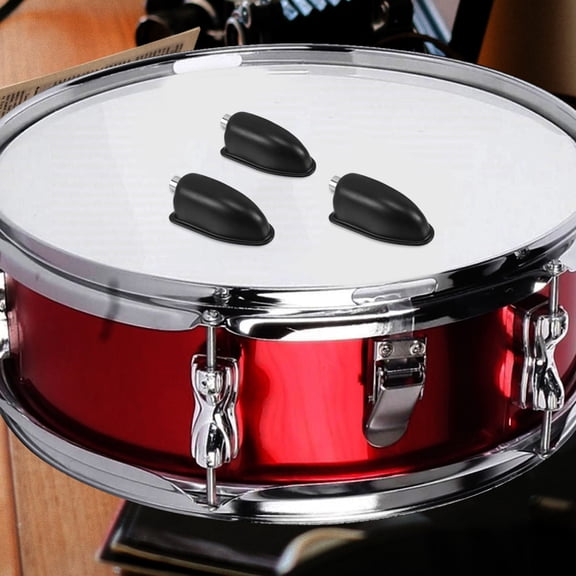 WHAMVOX 5 Pcs Instrument Parts and Accessories Bass Drum Anchor Black
