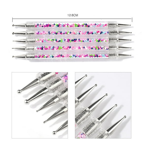 WHAMVOX 5 Pcs Nail Art Pen Brush Nail Painting Tool Nail Art Tool Nail Art Accessories Supplies