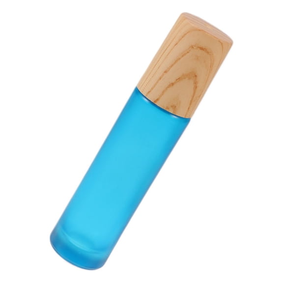 DECORNIJIA Reusable Perfume Bottle Mini Glass Bottles Blue 5Pcs Portable Perfume Storage Container