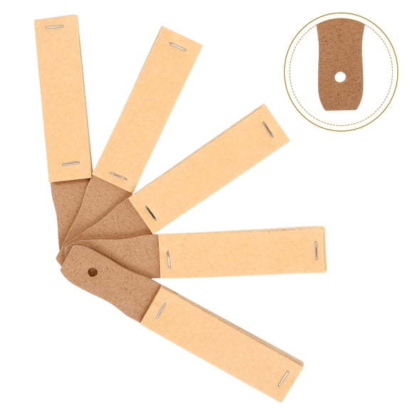 WHAMVOX 5 Pcs Sandpaper Paper Boards Drawing Pencil Sandboard Student 15.80X2.80X0.80CM