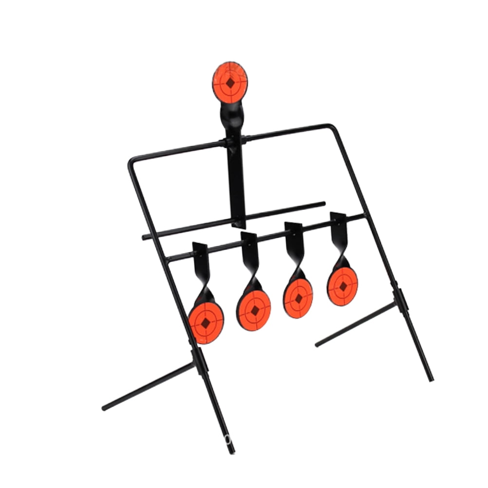 WHAMVOX 5 Targets Self Resetting Air Metal Set for Practice Playing (Black)