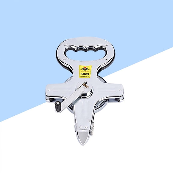 DECORNIJIA Multipurpose Measuring Tape Stainless Steel Disc Rule 1Pack