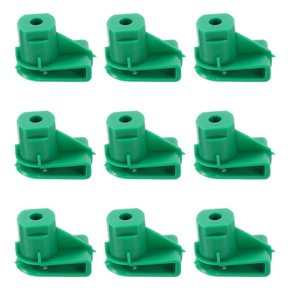 FESTFENDS Car Fixing Clips Green 50Pcs 0.75X0.6X0.39In