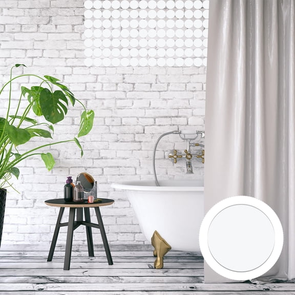 YSNOOWE 50Pcs DIY Glass Mirror Tiles Transparent Patches for Home Decoration