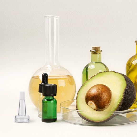 FESTFENDS Vial Bottle Cap Plastic 50Pcs 1.8In Horn Shape For Skincare Products