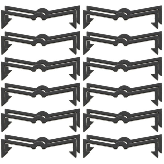 WHAMVOX  50 Pcs Hook Fixed Buckle Pegboard Fasteners Stabilizers