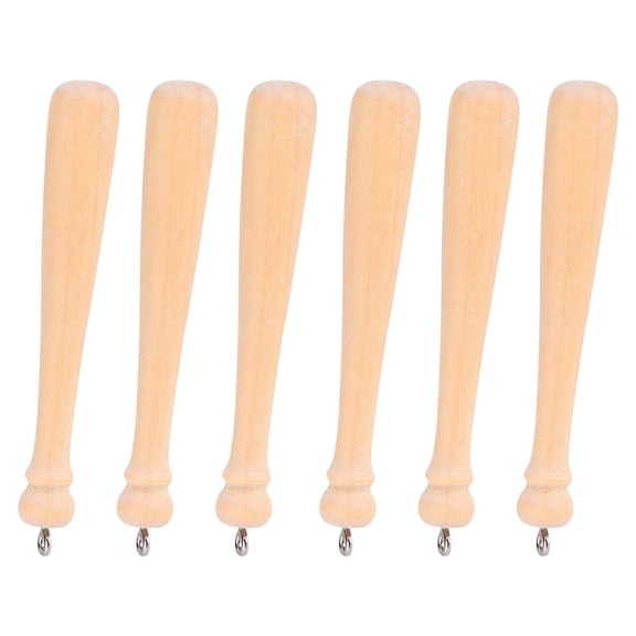 WHAMVOX 50 Pcs Keychain Baseball Bat Highlight Appearance Accessory