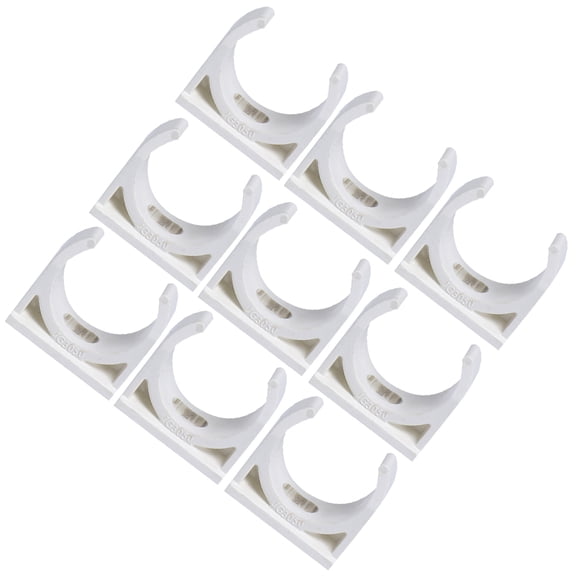 WHAMVOX 50 Pcs Pipe Handling Clamp U-shaped Snap Tube Clip