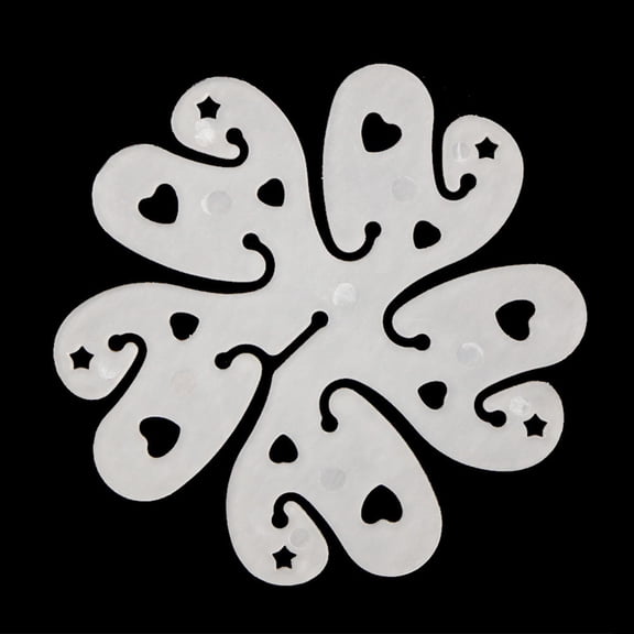 WHAMVOX 50 Pcs Plastic Balloon Clips Closures Flower Design Balloon Clip for Wedding Birthday Party Holiday Decoration