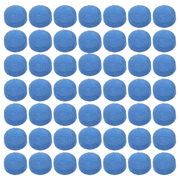 WHAMVOX 50 Pcs Pool Sticks Billiard Cue Tip Cue Tip Replacements Baby 1.2X1.2X0.4CM Blue