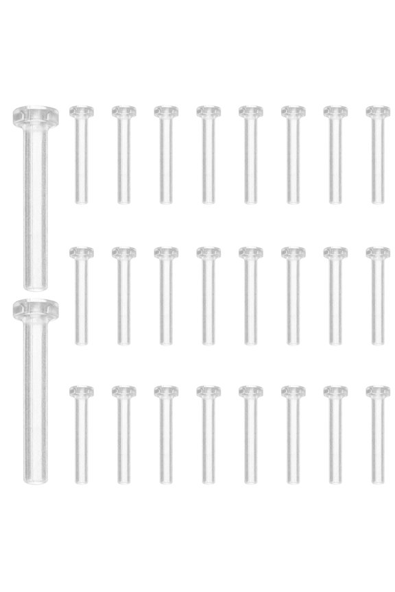 50 Pcs Secure Earring Backs Covers Auricular Cannula