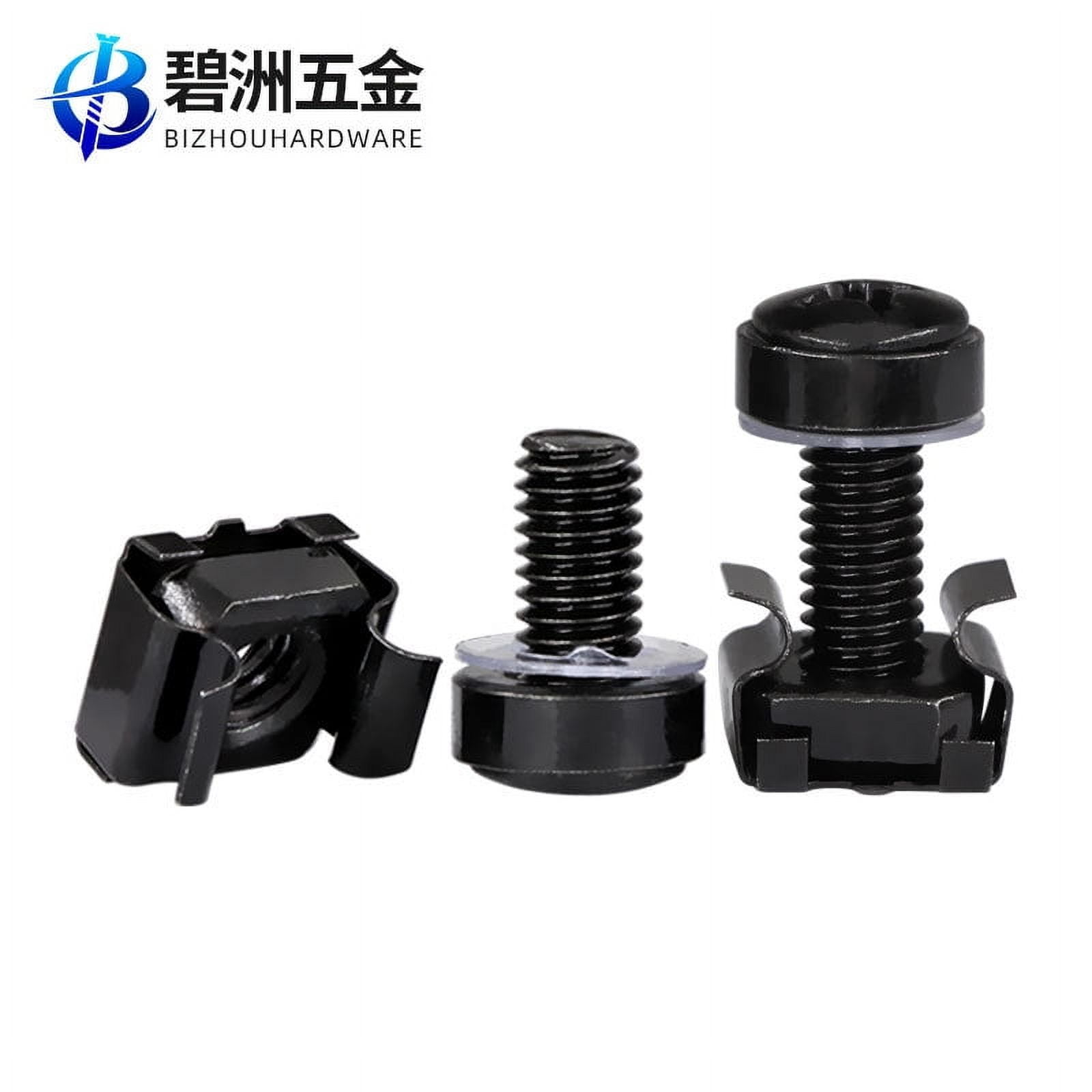 WHAMVOX 50 Sets Rack Mount Screws And Insert Nuts For Server Cabinets ...