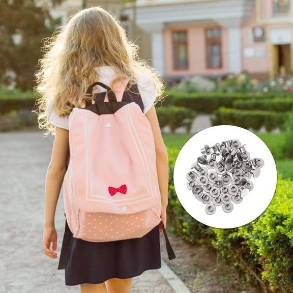 WHAMVOX 50 Sets Scrapbook Convenient Design Screws Document Binding