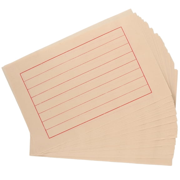 WHAMVOX  50 Sheets Calligraphy Practice Paper Traditional Antique Rice