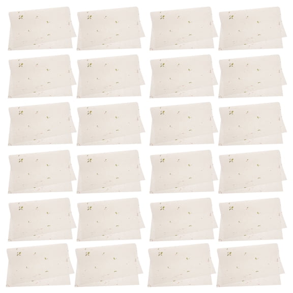 WHAMVOX 50 Sheets Chinese Rice Paper with Dried Flower Art Design, Professional & Craft Painting Paper