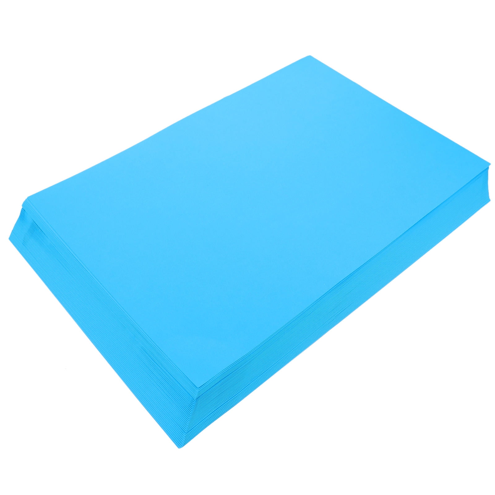WHAMVOX  50 Sheets Color Cardboard Painting Paper Drawing Student Child Blue