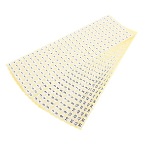 WHAMVOX 50 Sheets Numbered Inventory Classification Stickers for Organizing and Labeling Supplies