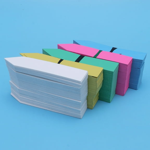 WHAMVOX 500Pcs Green Garden Vegetable Signs for Outdoor Use Waterproof PVC