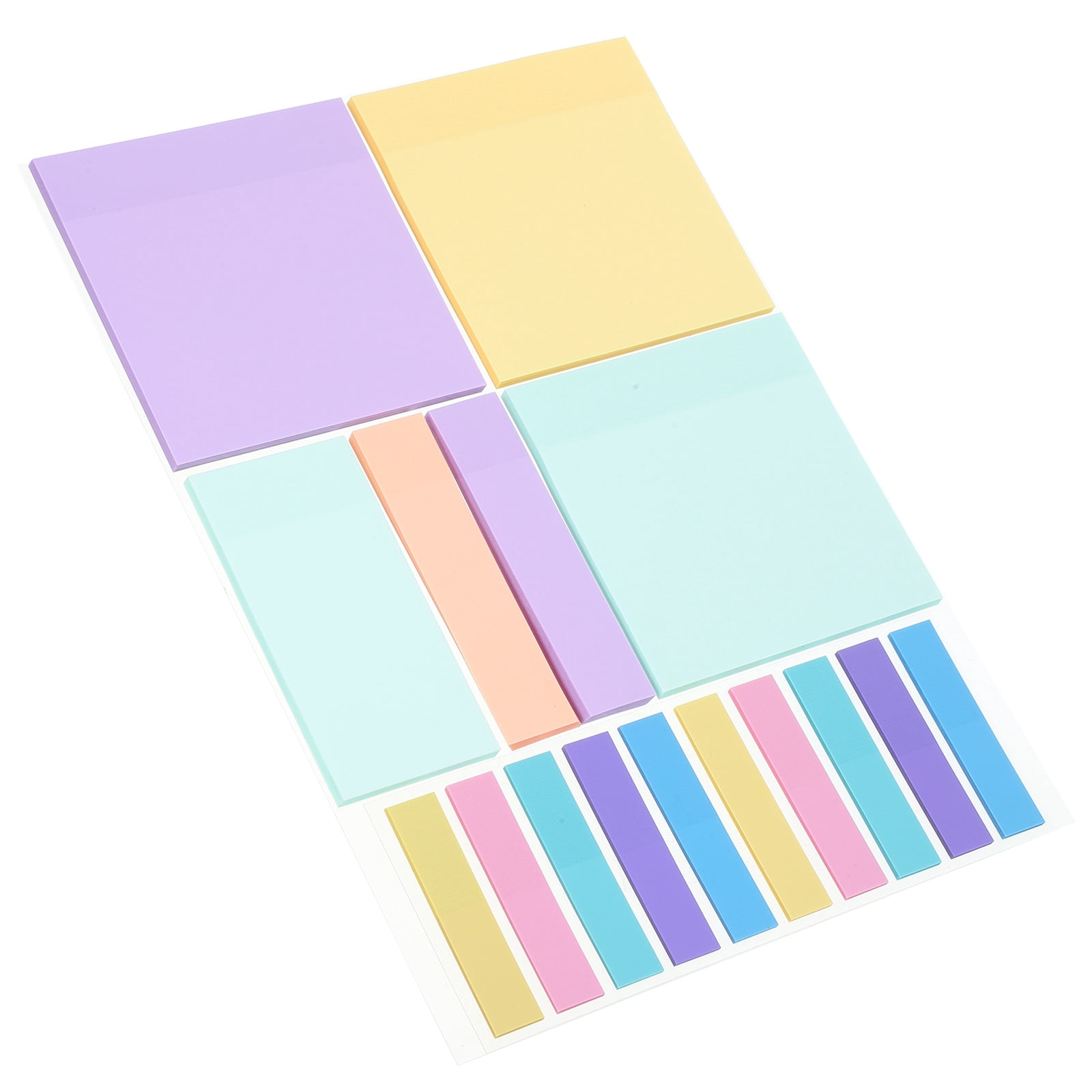 WHAMVOX 500pcs Note Stickers Office Memo Pads Adorable Adhesive Memo ...