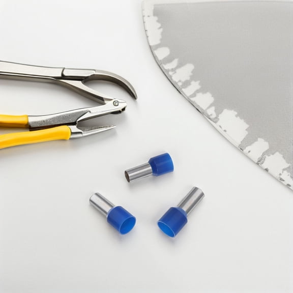 WHAMVOX 500pcs Wire Ferrules Terminals Kit Insulated Crimp Terminals Bootlace Pin Connectors for Professional Electricians Industrial Control Panel Wiring