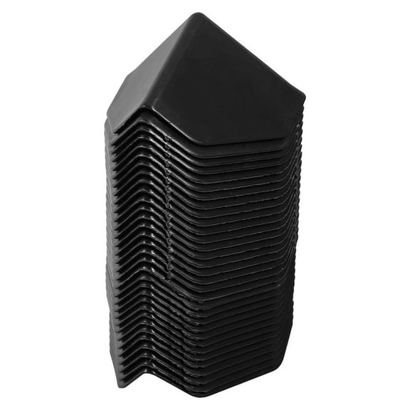 WHAMVOX 50PCS Plastic Corner Protectors for Carton Packing Small Plastic Corner Protectors for Shipping Packaging Corner Edge Protectors