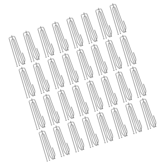 WHAMVOX 50pcs Curtain 4 Prongs Pinch Pleater Clips Curtain Pleater Hooks for Window Door Bathroom