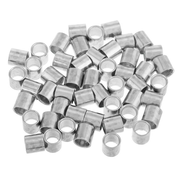 WHAMVOX 50pcs Skateboard Bearing Sleeves Skateboard Bushings Roller Skates Bearing Set Bearings Sleeves Skateboarding Small Sealed Bearings Sleeves
