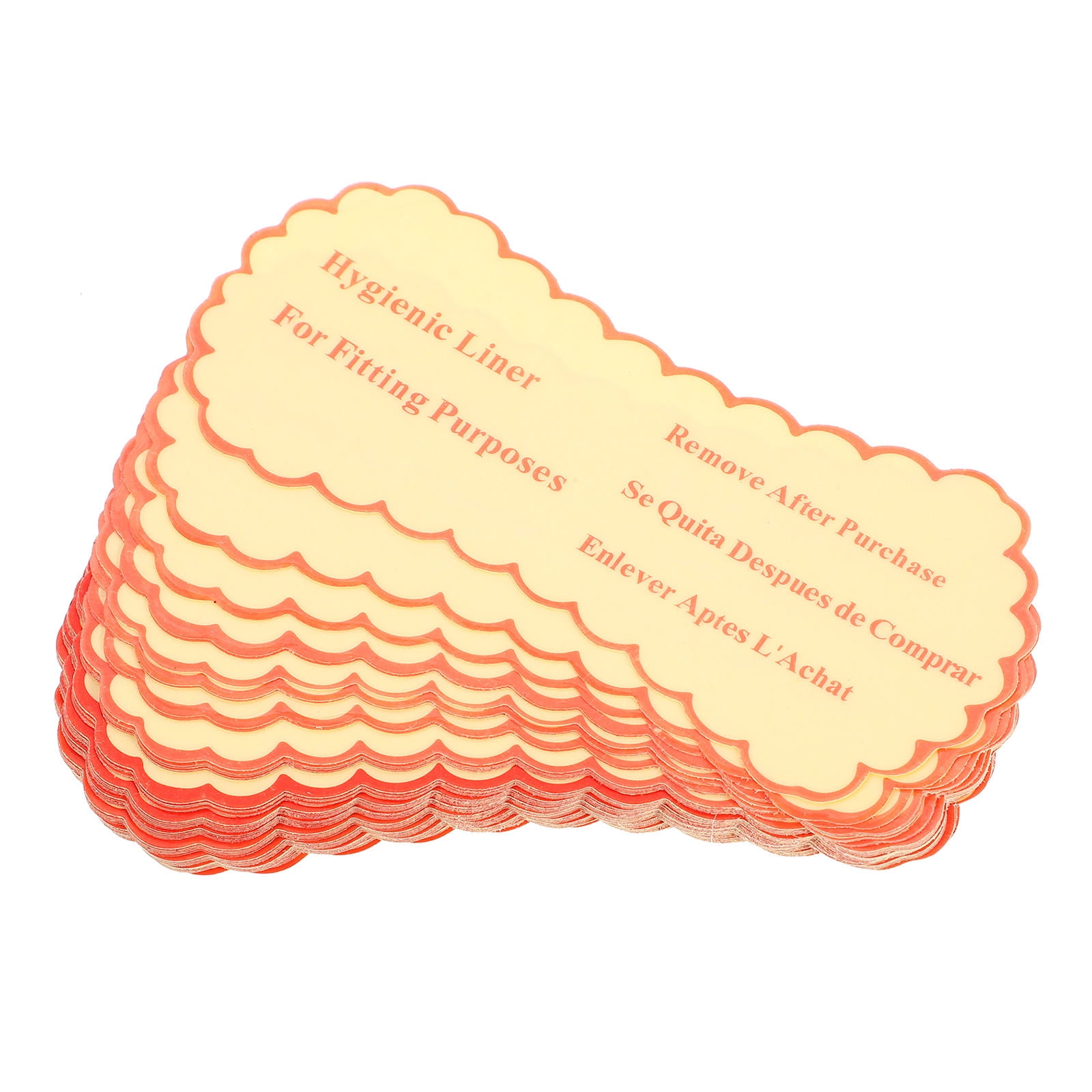 WHAMVOX 50pcs Swimsuit Liner Stickers Fitting Stickers Clear Lingerie ...